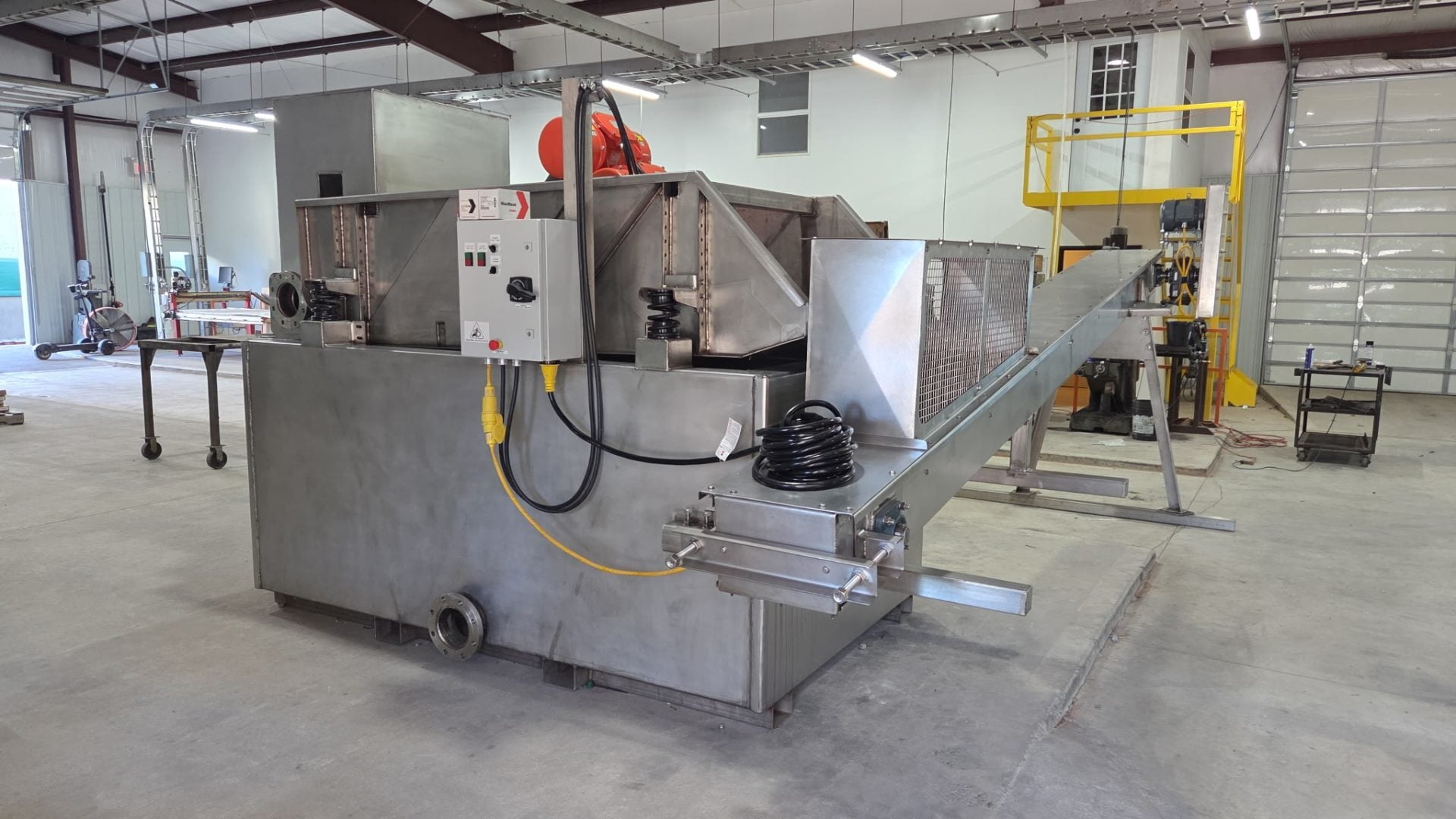 Stainless Muckraker in the shop